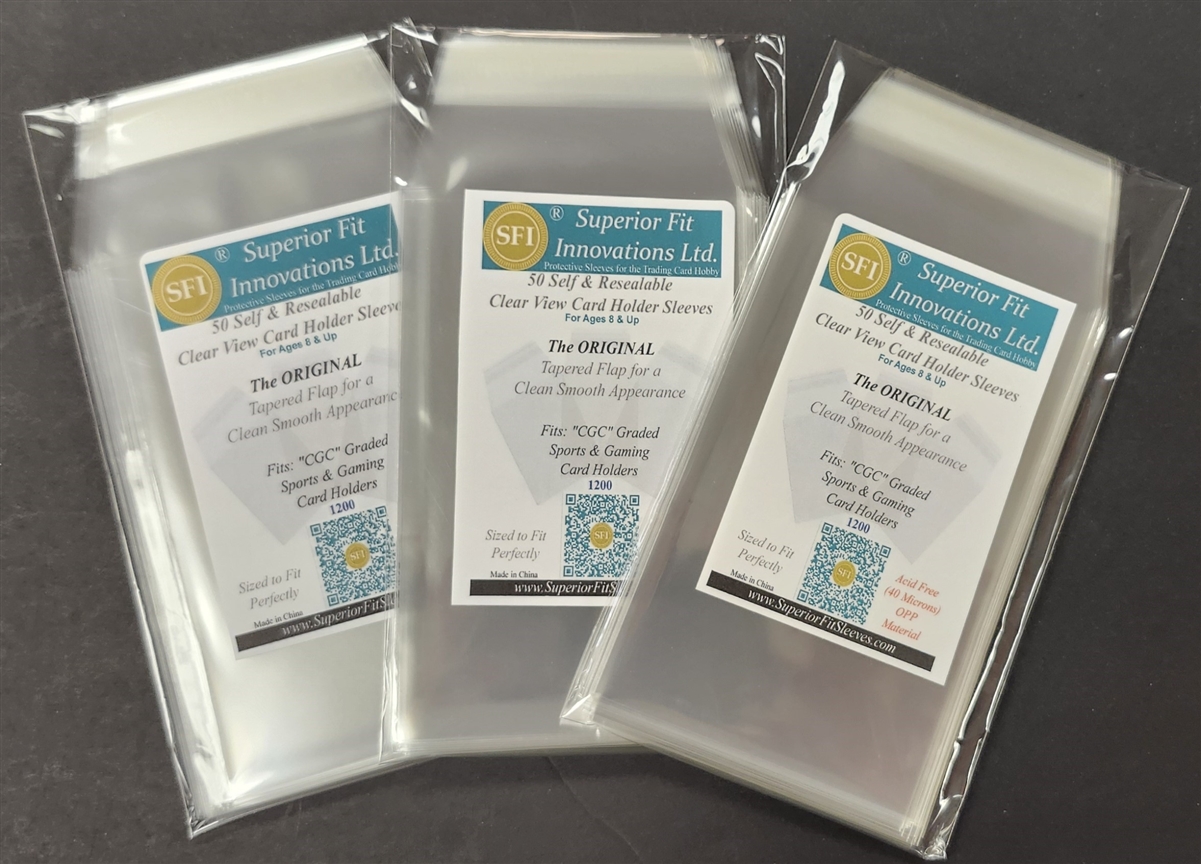 clean card sleeves BGS Graded Frank's Card Shop How to clean clear card