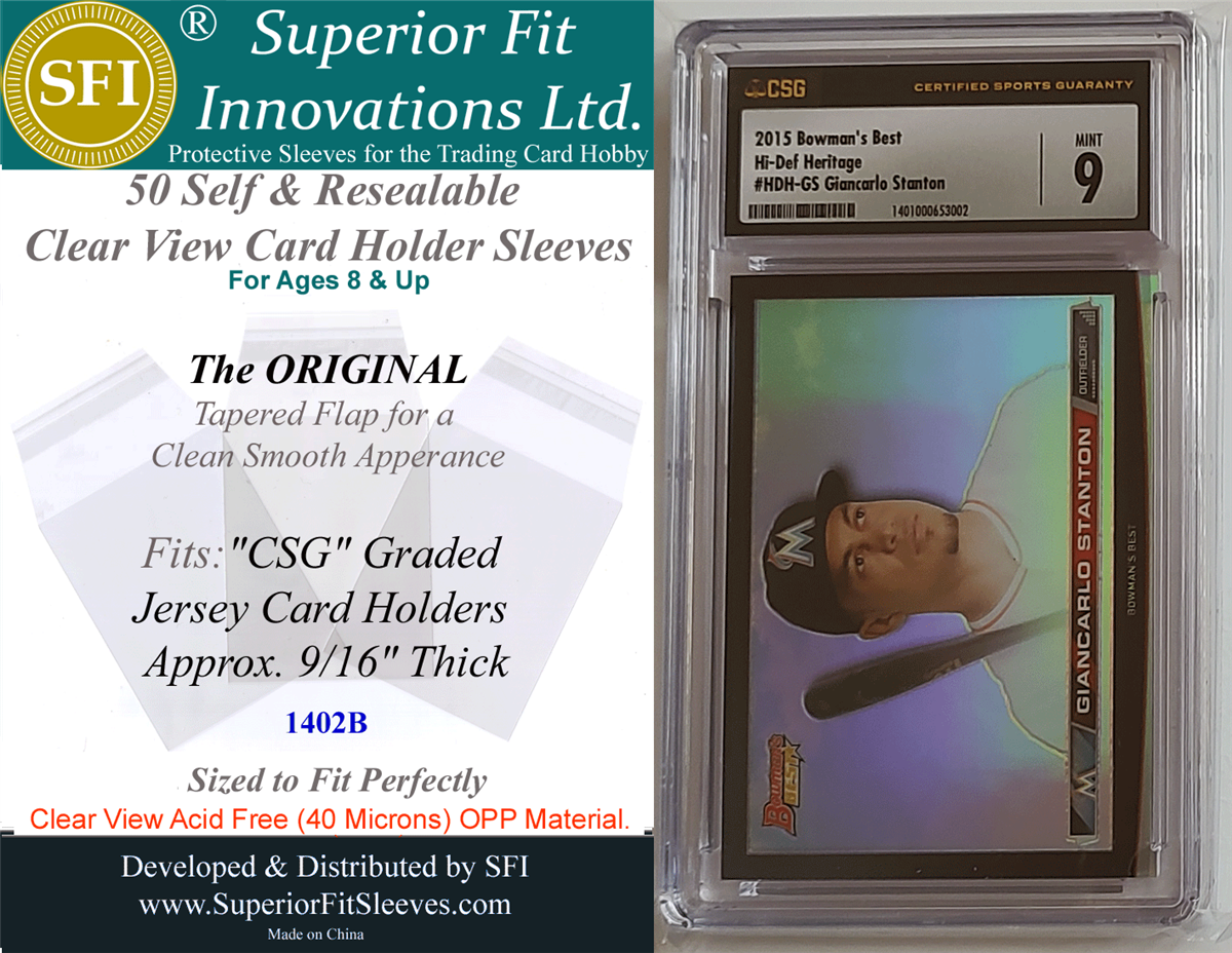jersey card sleeves BCW Thick - 100 Pack | Crystal Clear Polypropylene Protective Sleeves for Collectible Cards | Card Protector Sleeves Holds Trading Cards Up to 240pt these sleeves offer trusted protection against scratches Ultra Pro Magic The Gathering