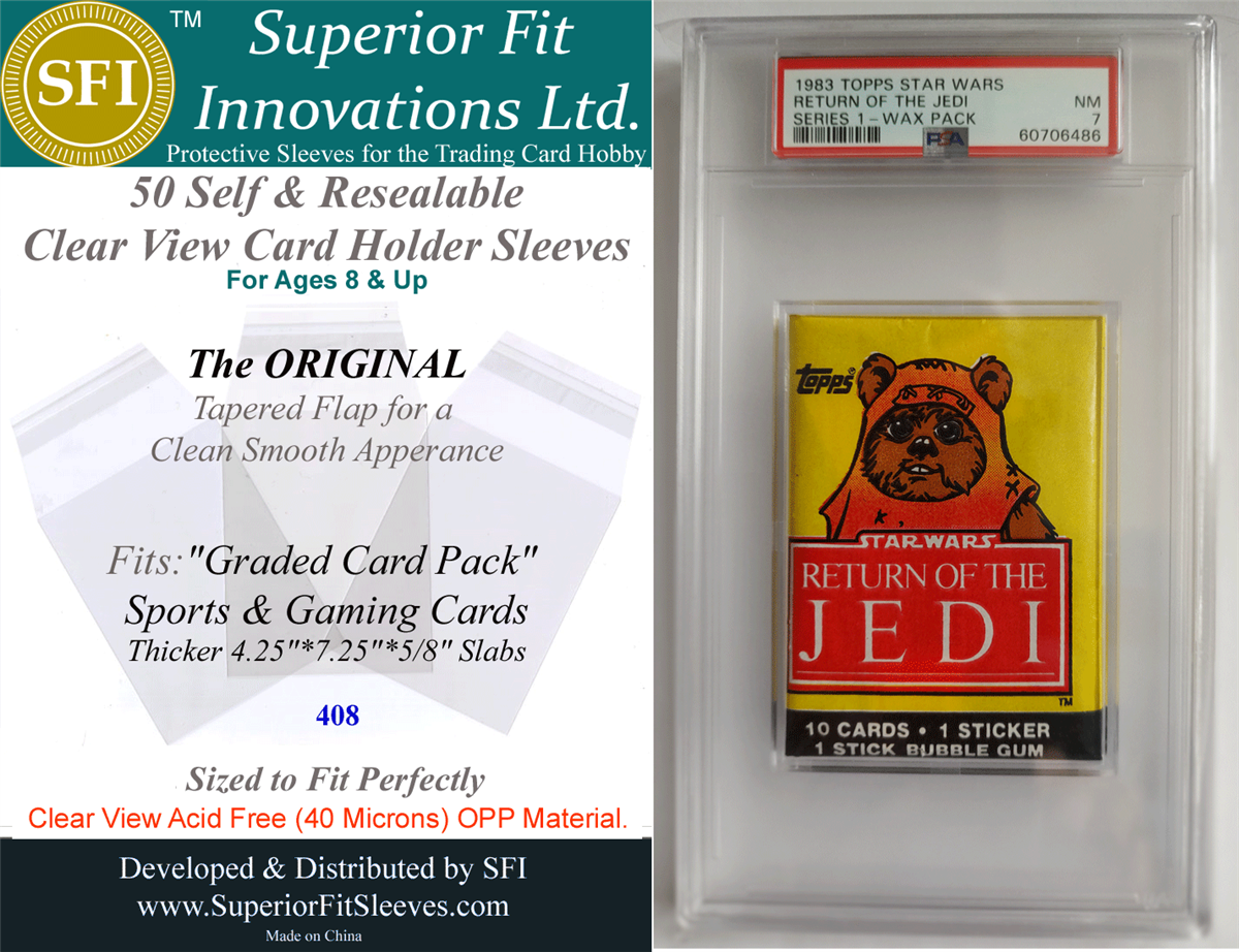 best psa card sleeves Shellz Glove Fit Sleeve for Graded Jersey Thick Pack (20 Qty) Suitable for graded cards that are 35pt. Superior Fit Sleeves for PSA