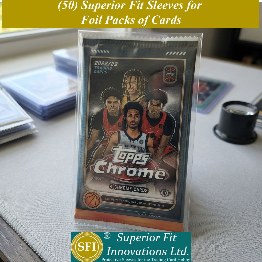 topps card sleeves Superior Fit PVC film Fit easily into toploaders or semi 90x65mm Cards Slab Stands Star