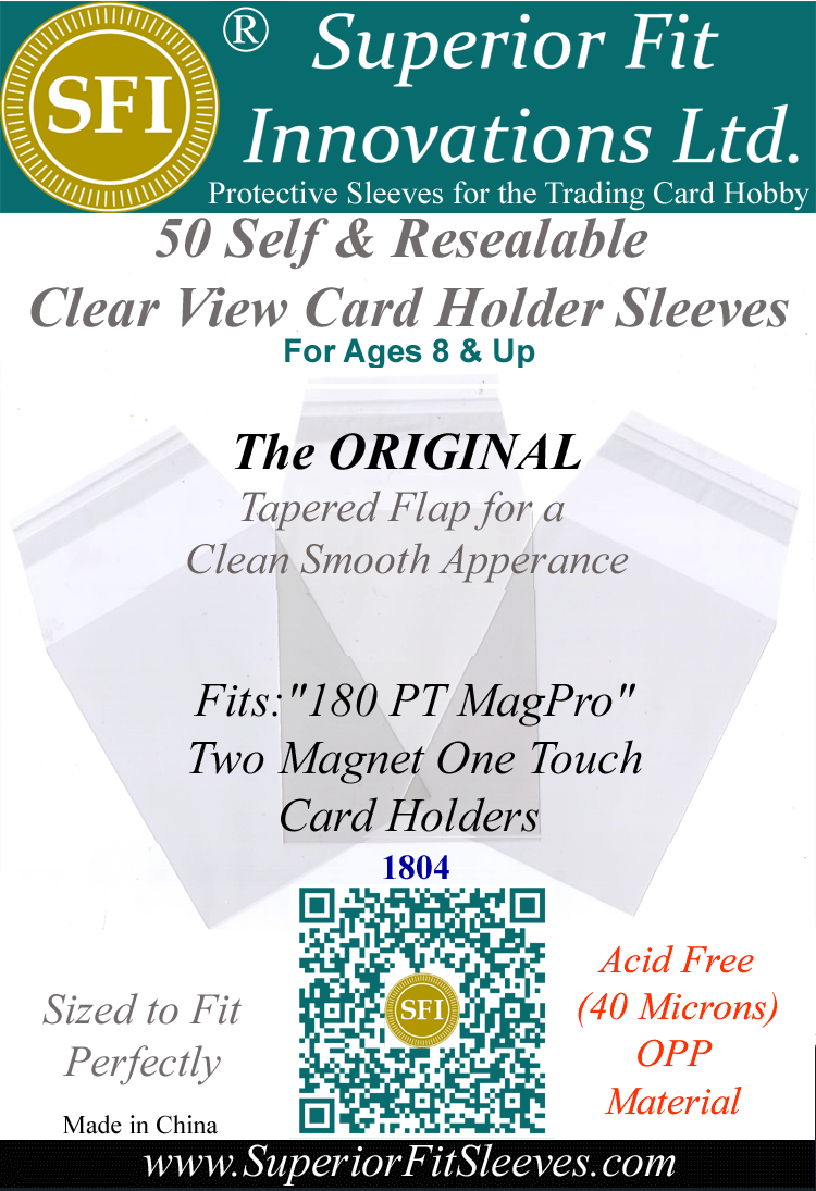 one touch card holder sleeve ONE-TOUCH X Magnetic for Sleeved Cards 1/2 and up to 35pt in thickness One-Touch Sleeves 130-180PT